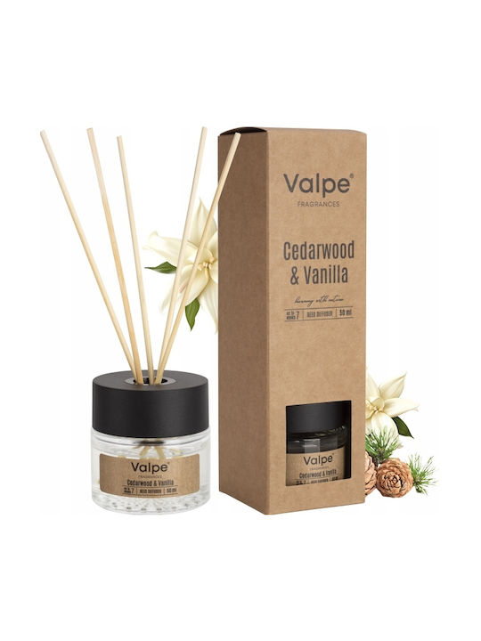 Valpe Reed Diffusor Zedernholz Vanille 50 Ml Dz50-81