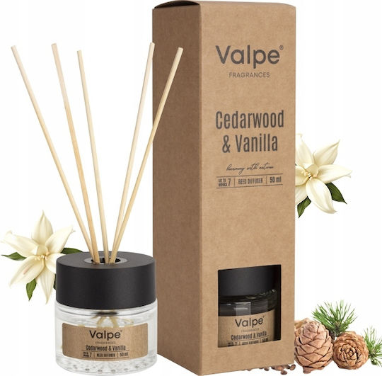 Valpe Reed Diffuser Cedarwood Vanilla 50 Ml Dz50-81