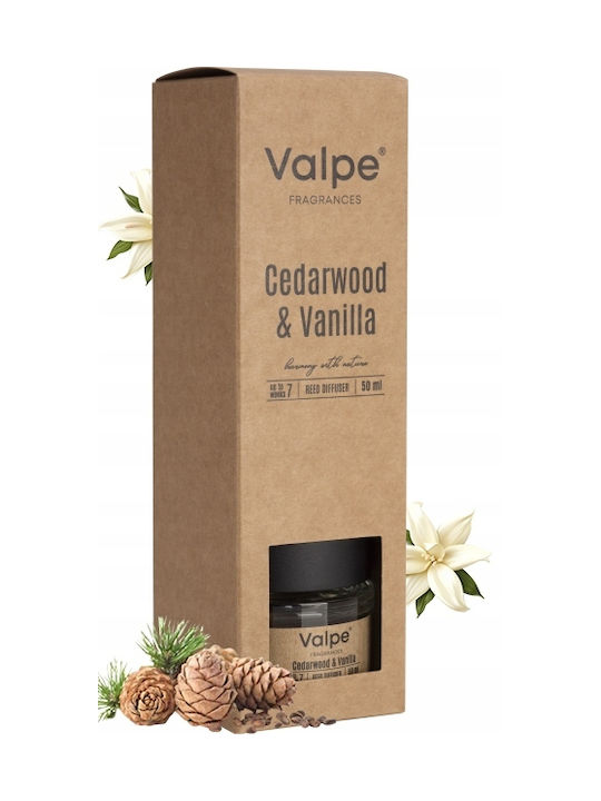 Valpe Reed Diffusor Zedernholz Vanille 50 Ml Dz50-81