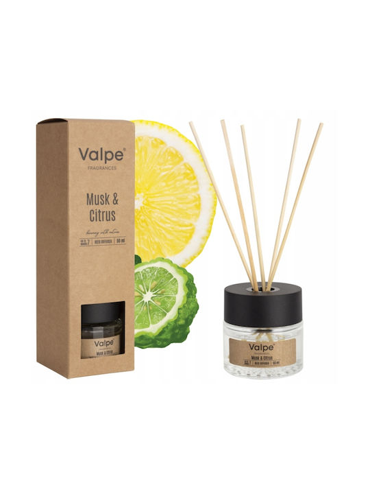 Valpe Reed Diffuser Musk-citrus 50 Ml Dz50-328