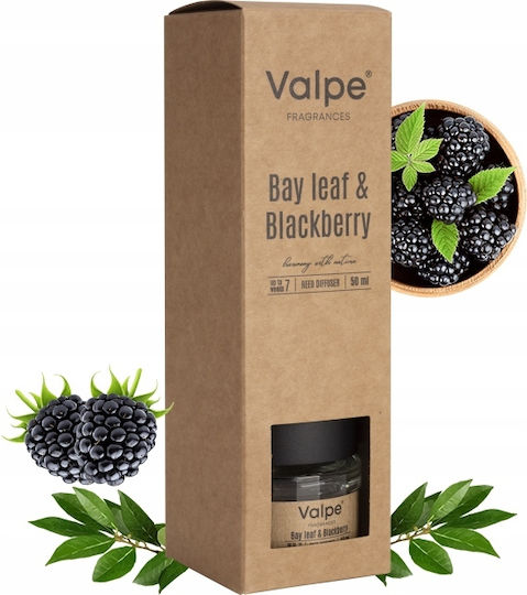 Valpe Difuzor Cu Bețișoare Frunză De Dafin Mure 50 Ml Dz50-325
