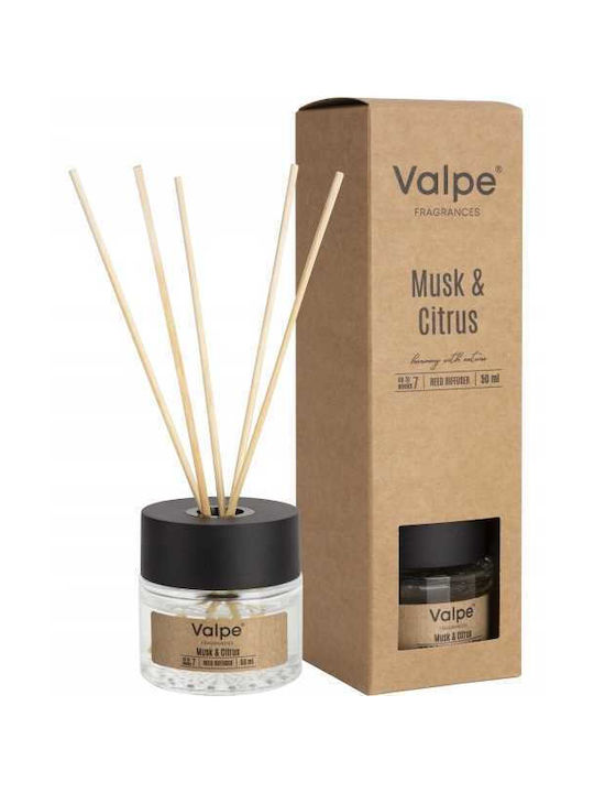 Valpe Reed Diffuser Musk-citrus 50 Ml Dz50-328