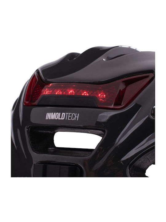Radvik Stoot Bicycle Helmet Road with LED Light Gray
