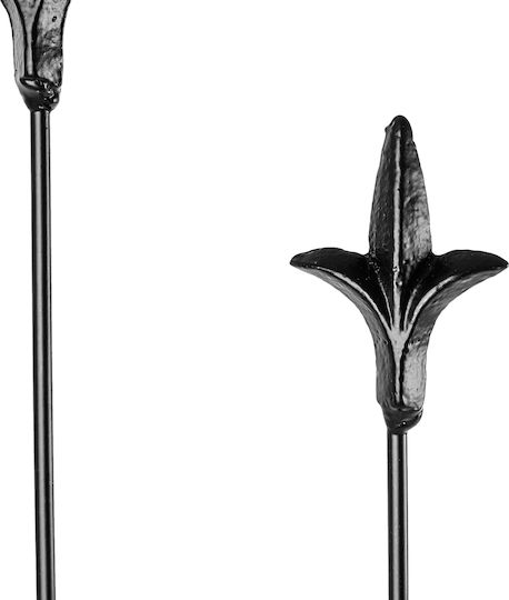 Kadax Pflanzenspieße 140 x 50 cm Lilien 4 Stück