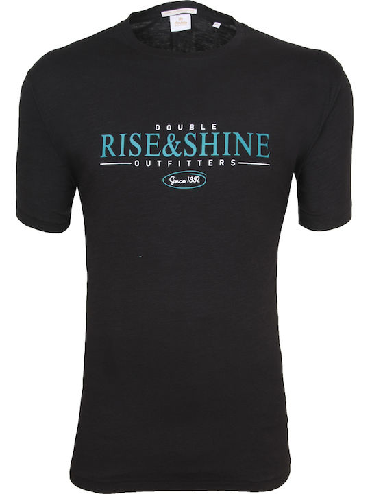 T-shirt Μαύρο