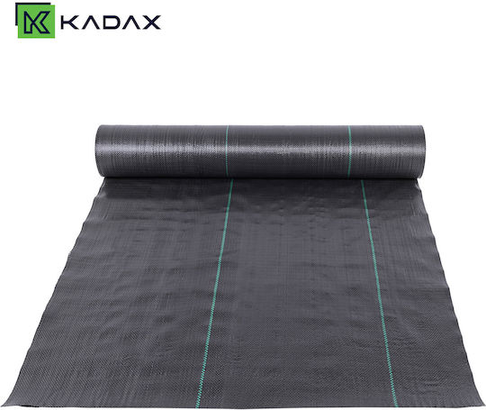 Kadax 47315 Ground Cover Fabric 90gr/m² 1.6x50m Black
