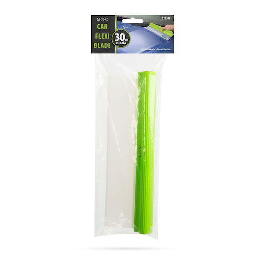 Racletă Pentru Geamuri Auto 30 Cm Lamă Din Cauciuc Flexibil Curățare Fără Urme Pentru Sticlă Verde 310 Mm