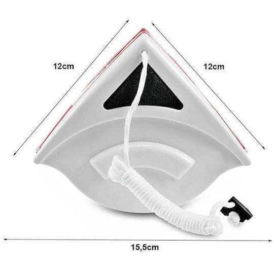 Double-sided Window Cleaner Both Sides Simultaneously White Red