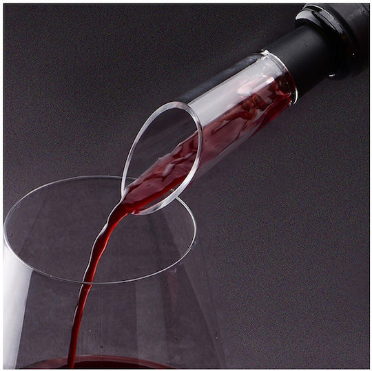 Kesnup Set Tirbușon Electric 6 Accesorii Vin Include Deschizător Electric Tăietor Folie Aerator De Turnare 2 Pompe Vid Dopuri Suport Ergonomic Alimentat De 4 Baterii Aa Material Abs Premium Negru