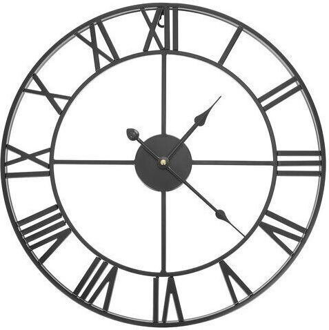 Ceas de Perete Antic Negru Ø47.5cm