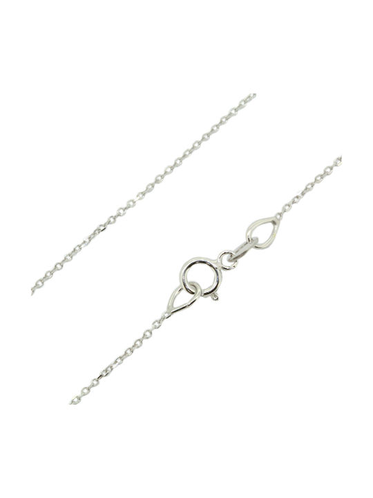 Psomas Halskette aus Weißgold 14K