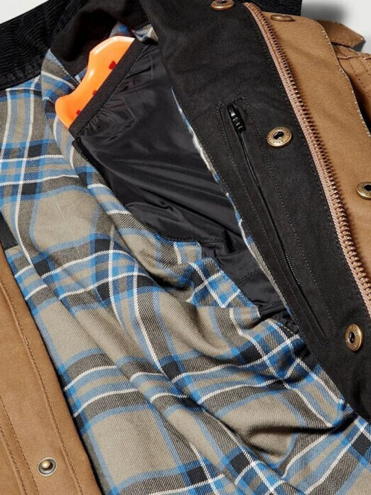 Belstaff Brooklands Winter Men's Motorcycle Jacket Waterproof Sand