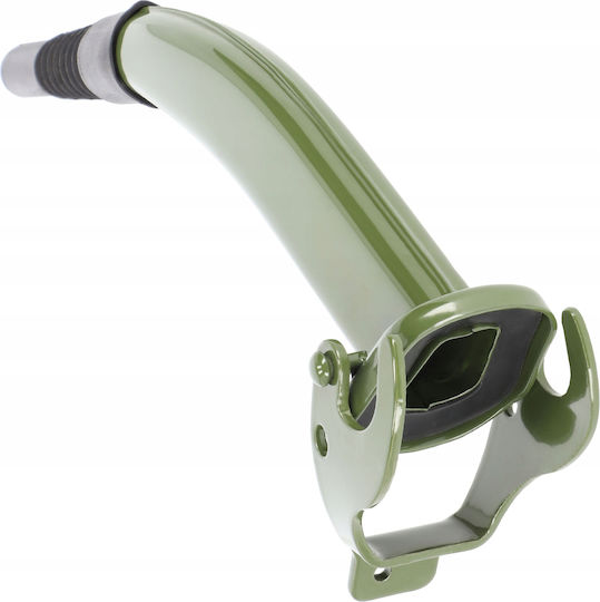 Kadax Stahl Kraftstoffkanister 10l + 31 Cm Trichter Grüne