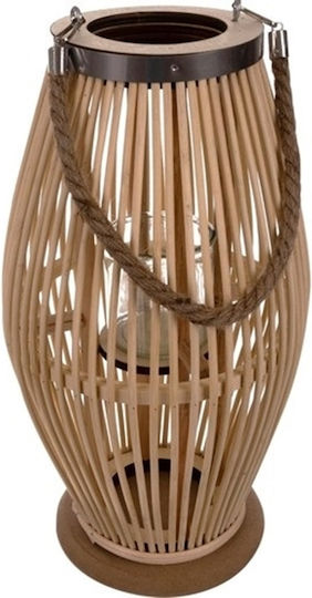 Laternen Bamboo Beigen 17x17cm