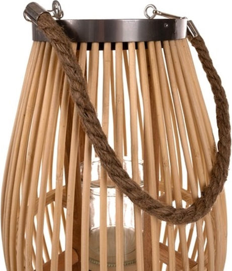 Laternen Bamboo Beigen 17x17cm