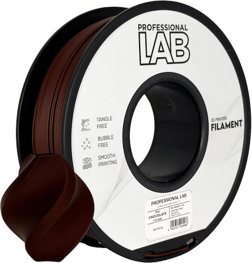 Filament Pla Pentru Imprimantă 3d Profesional Lab 1 Kg 1.75 Mm Maro Ciocolată