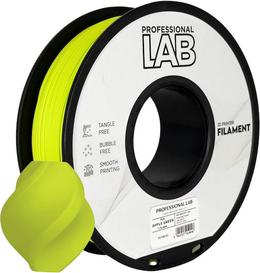 Filament Pla Pentru Imprimantă 3d Profesional Lab 1 Kg 1.75 Mm Verde Închis