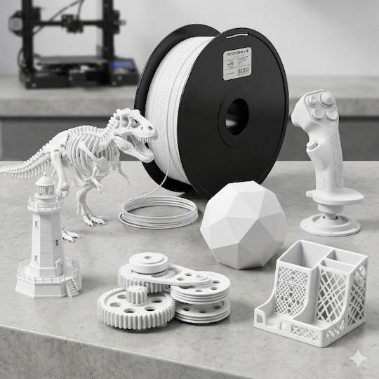 Pla Filament 3D Drucker Professionelles Labor 5 Kg 1,75 Mm Weiß