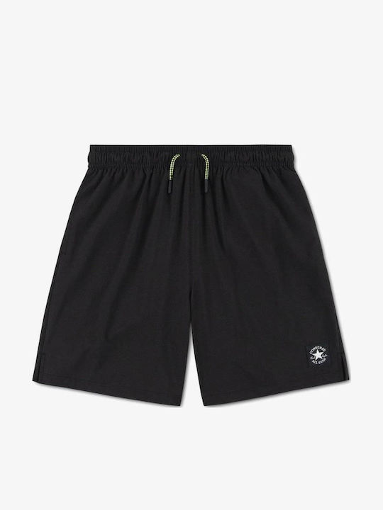 Kinder Shorts Bermudas Stoff Schwarz