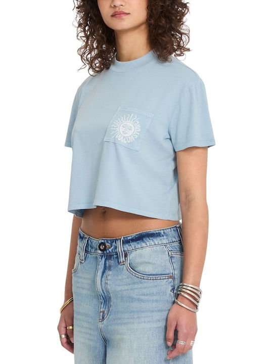 Pocket Dial Tricou Damă Cali Albastru