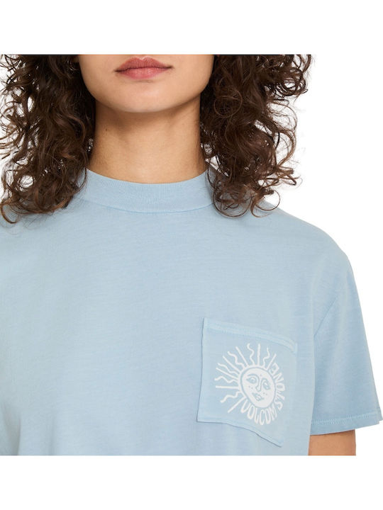 Pocket Dial Tricou Damă Cali Albastru