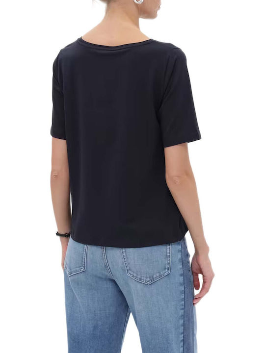 MORE & MORE Damen T-Shirt Blau