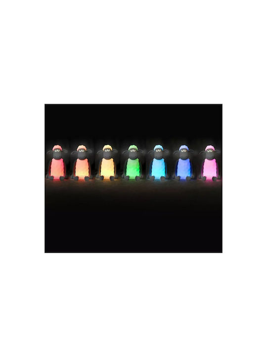 Mega Light Φωτάκι Νυκτός LED USB Πολύχρωμo Θερμό
