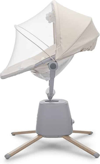 Lorelli Electric Baby Relax Swing Storky With Music and Vibration Beige for Child up to 5.2kg