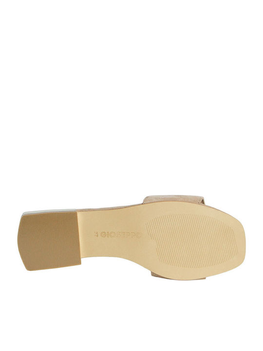 Damen Flache Sandalen Tabac Braun