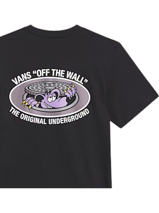 Vans Kinderoberteile T-Shirt Schwarz