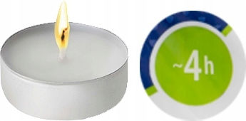 Aura Tealight Warmers Deko 4h 100 Pcs P10-100