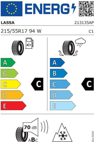 Lassa 215/55R17 94WW Anvelopă Auto 4 Anotimpuri