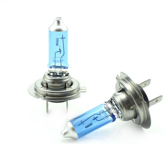 Halogen Autolampen H7 12V 55W +100% Helligkeit Scheinwerfer Set 2 Stück