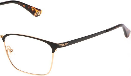 Police Vpll65 0301 Eyeglass Frames Size 55 Mm