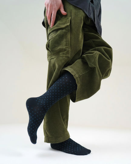 Christou 1910 Calf High Socks 15-20 mmHg Navy Blue