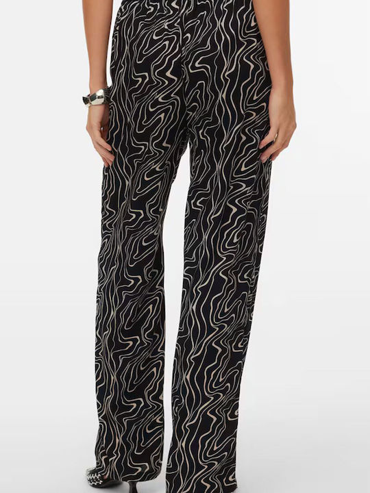 Joy Pantaloni Largi Dama Negri