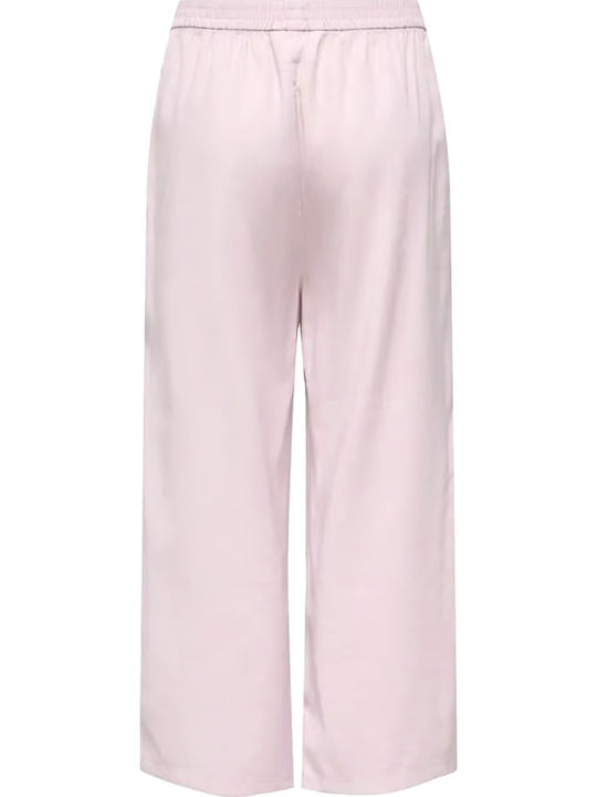 Only Γυναικεία Υφασμάτινη Παντελόνα Burnished Lilac