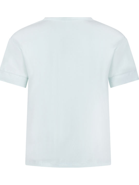 Hunkemöller Καλοκαιρινό Γυναικείο Σετ Πιτζάμας Μπλε Jersey Essential