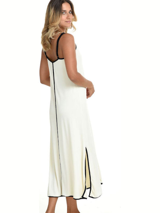 Zen Intimates Summer Women's Nightgown Cream
