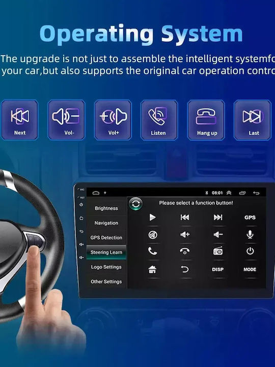 Car Audio System for Nissan NV200 2009-2020 Bluetooth USB WiFi GPS Apple CarPlay Android Auto with 9" Touch Screen