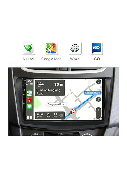 Car Audio System for Nissan Note 2004-2011 Bluetooth USB WiFi GPS Apple CarPlay Android Auto with 9" Touch Screen