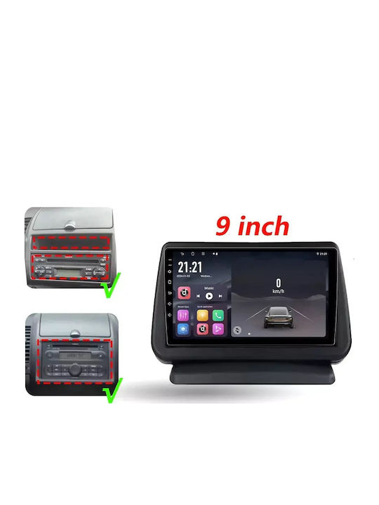 Car Audio System for Nissan Note 2004-2011 Bluetooth USB WiFi GPS Apple CarPlay Android Auto with 9" Touch Screen