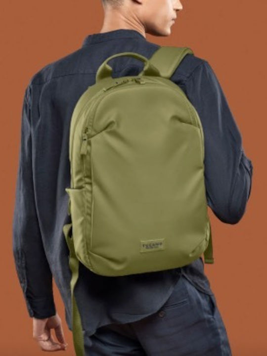Tucano Waterproof Laptop Backpack 16" In Green Color