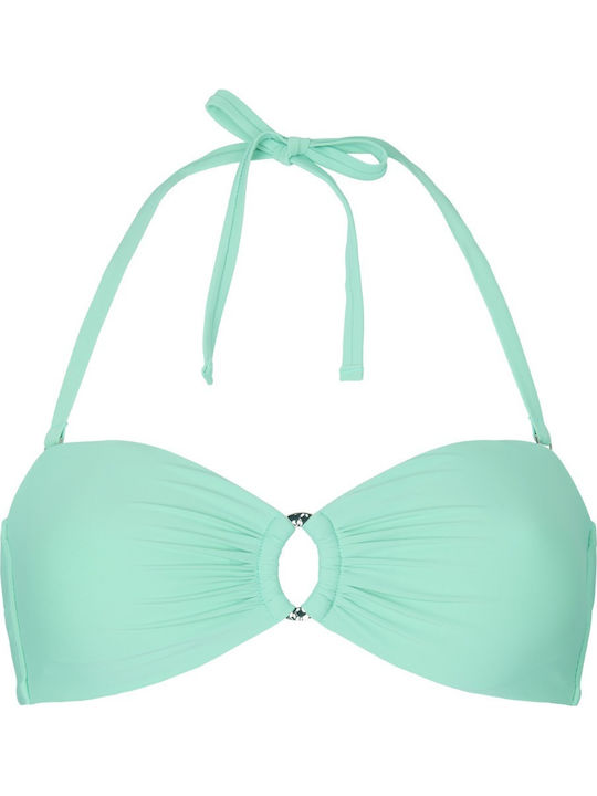 Strapless Bikini Top Πράσινο