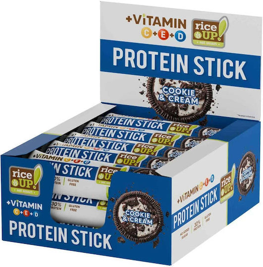 RiceUp Batoane cu 30% Proteină și Aromă Energy 15x40g