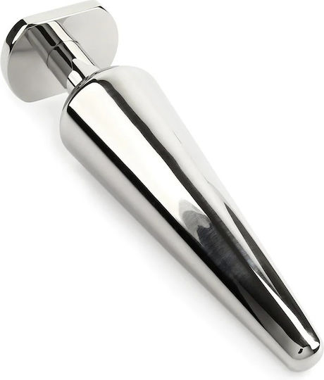 Steel Large Silver Anal Plug