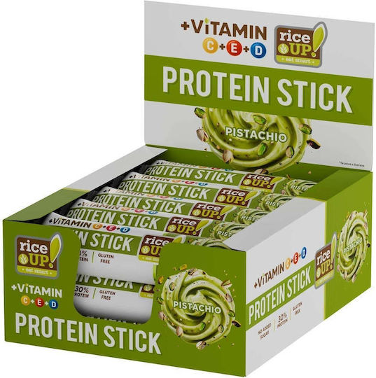 RiceUp Bars With 30% Protein & Energy Flavour 15x40gr