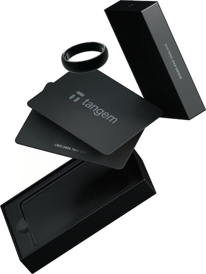 Tangem Пръстен Размер 8 Пръстен и 2 Карти Tg-2ring8