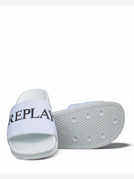 Flip Flops in White Colour