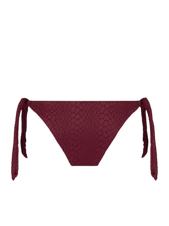 Bikini Slip Μπορντό